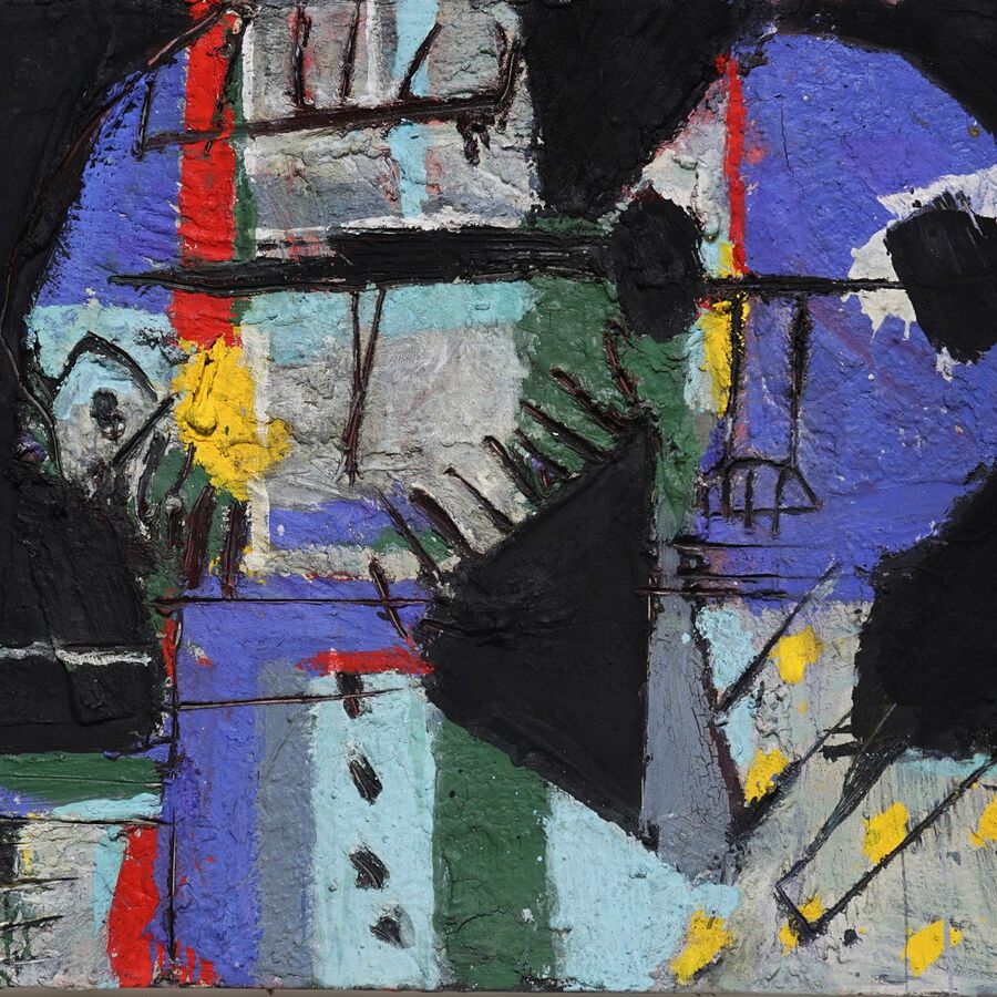 Menno Fahl, Magisches Paar, 2026, Öl auf Leinwand, 80x100 cm